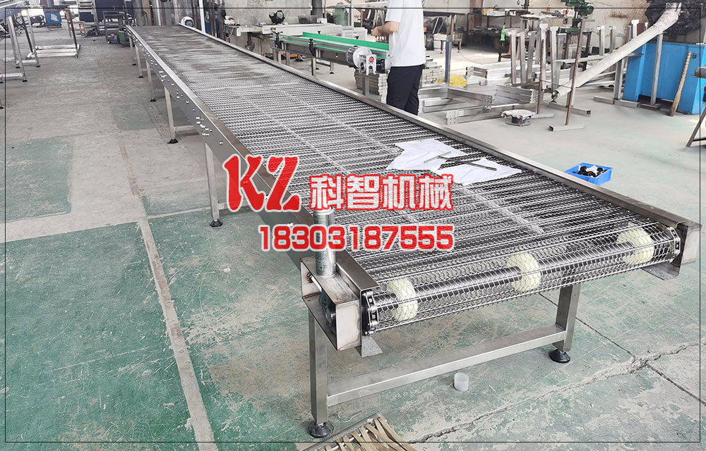 豆芽流水線支軸鏈網帶輸送機打滑的原因 豆芽流水線支軸鏈網帶輸送機打滑的原因